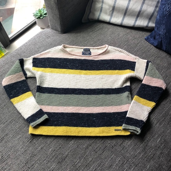 Abercrombie and Fitch striped sweater - Picture 1 of 2